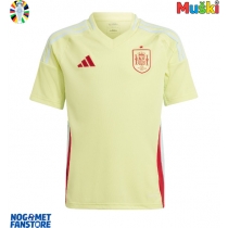 Španjolska Gostujuci Dres EP 2024 Kratak Rukav